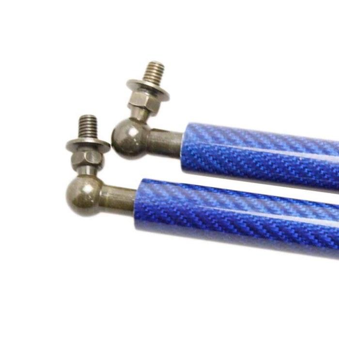 KUNSYOUKIM Toyota Chaser/Mark II JZX100 Bonnet Damper Set (Blue Carbon) 1996-2001
