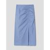 8seconds Cotton Nylon Shirred Skirt Sky Blue