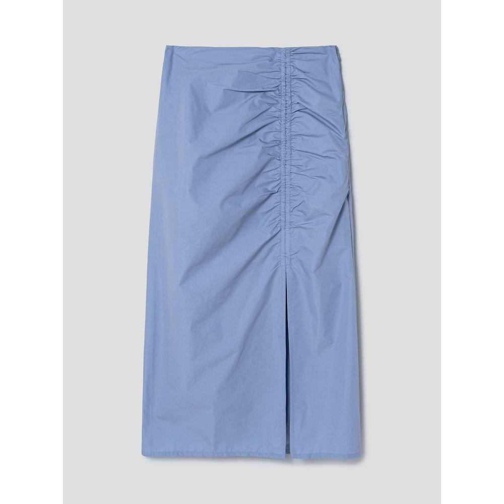 8seconds Cotton Nylon Shirred Skirt Sky Blue
