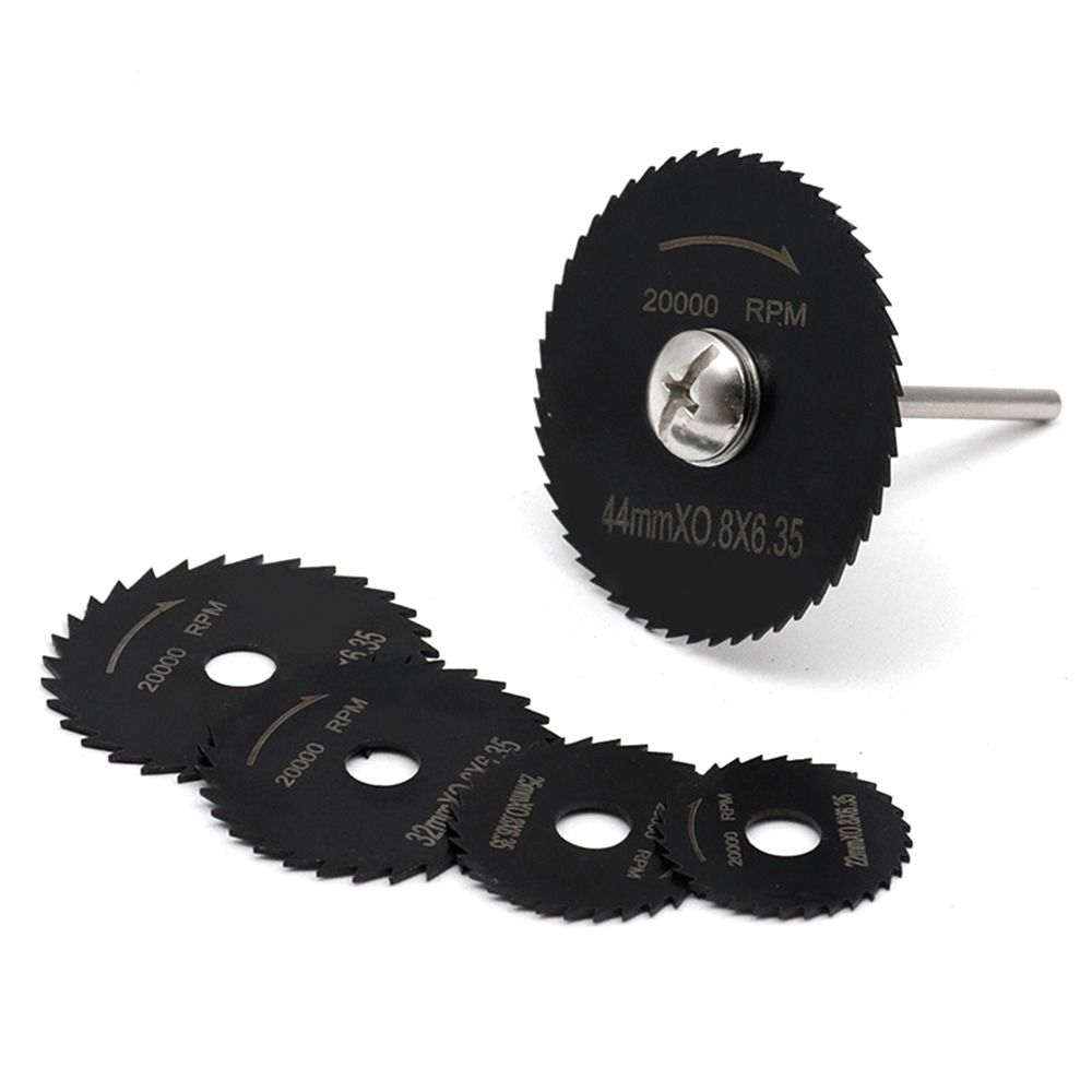6PCS Multi-purpose Circular Saw Blade High-speed Steel Small Size Electric Drill Blade Cutting Tool Woodworking