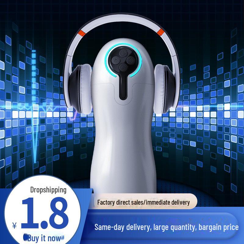 Mi Ji Future Automatic Male Masturbator - Adult Sucking Device & Molded Sex Toy