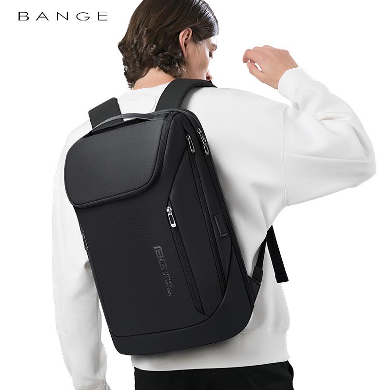 BANGE Men's Large Capacity Korean Business Travel Backpack
