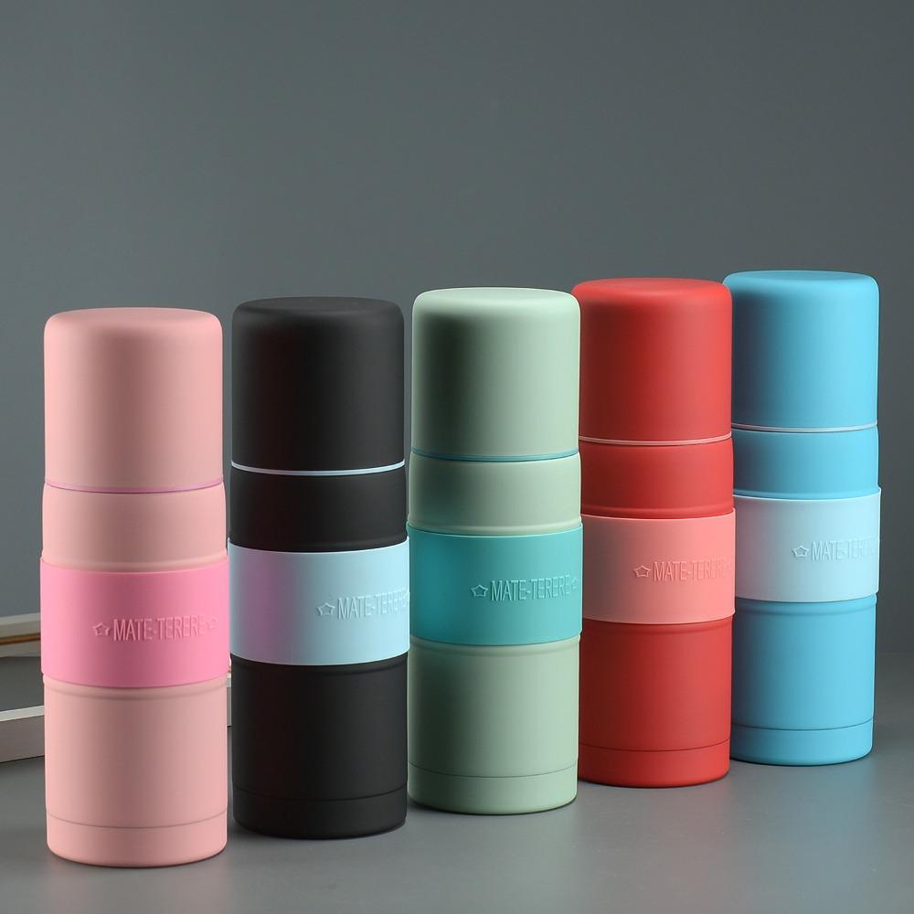 700/500ml Yerba Mate Thermos Cup with Filter Straw Insulated Bottle Durable Vacuum Flask Office