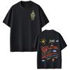 T-shirts Graphiques Tour 2026 du rappeur Bad Bunny Debi Tirar Mas Fotos DTMF Hommes Femmes Coton Rétro Printemps/Été Manches Courtes Haut -...