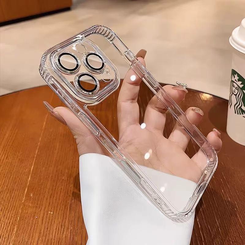 Clear Acrylic Magnetic Snap-on Case IPhone 16/17 Series With AI Button Shockproof Anti-Fingerprint