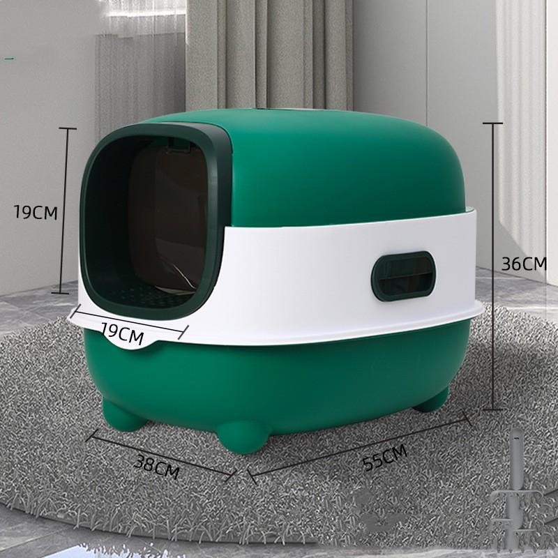 Large Size Cat Litter Box Fully Enclosed Litter Box Automatic Deodorization UV Enclosed Cat Toilet Cat Cleaning Supplies