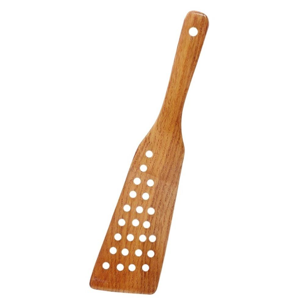 

Heat Resistant Wooden Spatula Spoon Non Stick Pan Frying Steak Shovel Kitchen Accessories