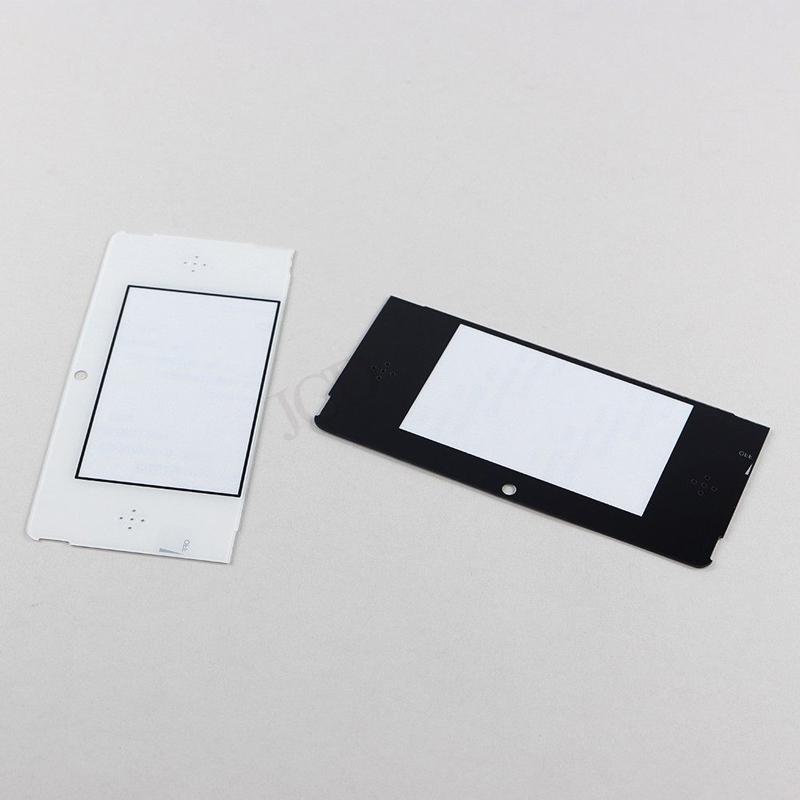 1PCS Top Screen Glass/Plastic Lens with Strong Adhesive  Replacement Front LCD Cover For Retro Handheld Game Console