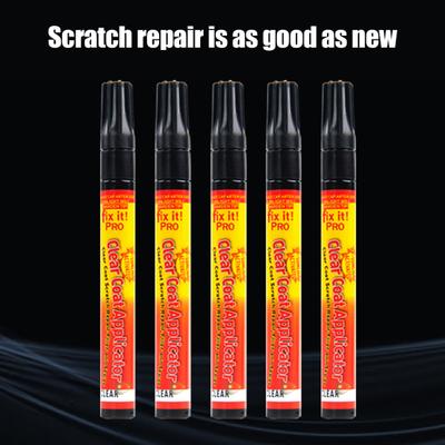 Automotive Touch-Up Paint Pen Waterproof Oil-Based Marker for Car Scratch Repair Quick-Drying & Chip-Resistant Fine Brush for Precise Application