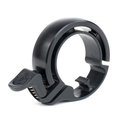Japanese KNOG Oi CLASSIC BELL Bicycle Ring Type Black [Official Product] Bell, (Inner Diameter 23.8-31.8mm), Large,