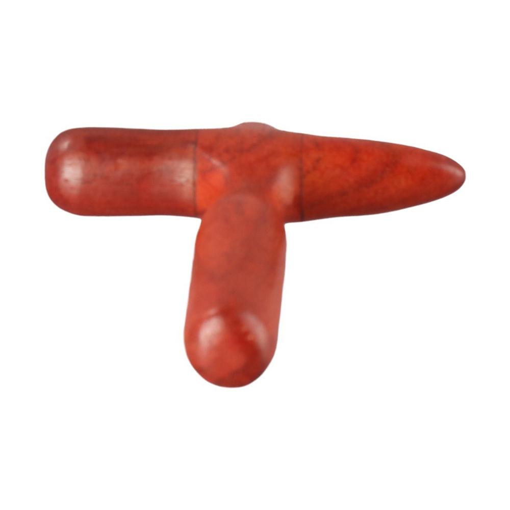 Sandalwood Cross Hammer Soreness Relief Trigger Point Reflexology Massager Tool Wooden Muscle Relaxation Body Massage Stick