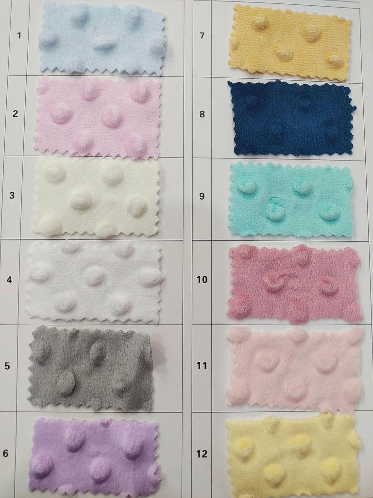 Crystal Velvet Doudou Blanket & Fitted Sheet for Mother and Baby - Embossed, Multiple Widths, A-Grade Fleece
