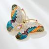 Colorful Rhinestone Butterfly Brooches for Women Insect Brooch Metal Pins Casual Party Office Suit Coat Jewelry