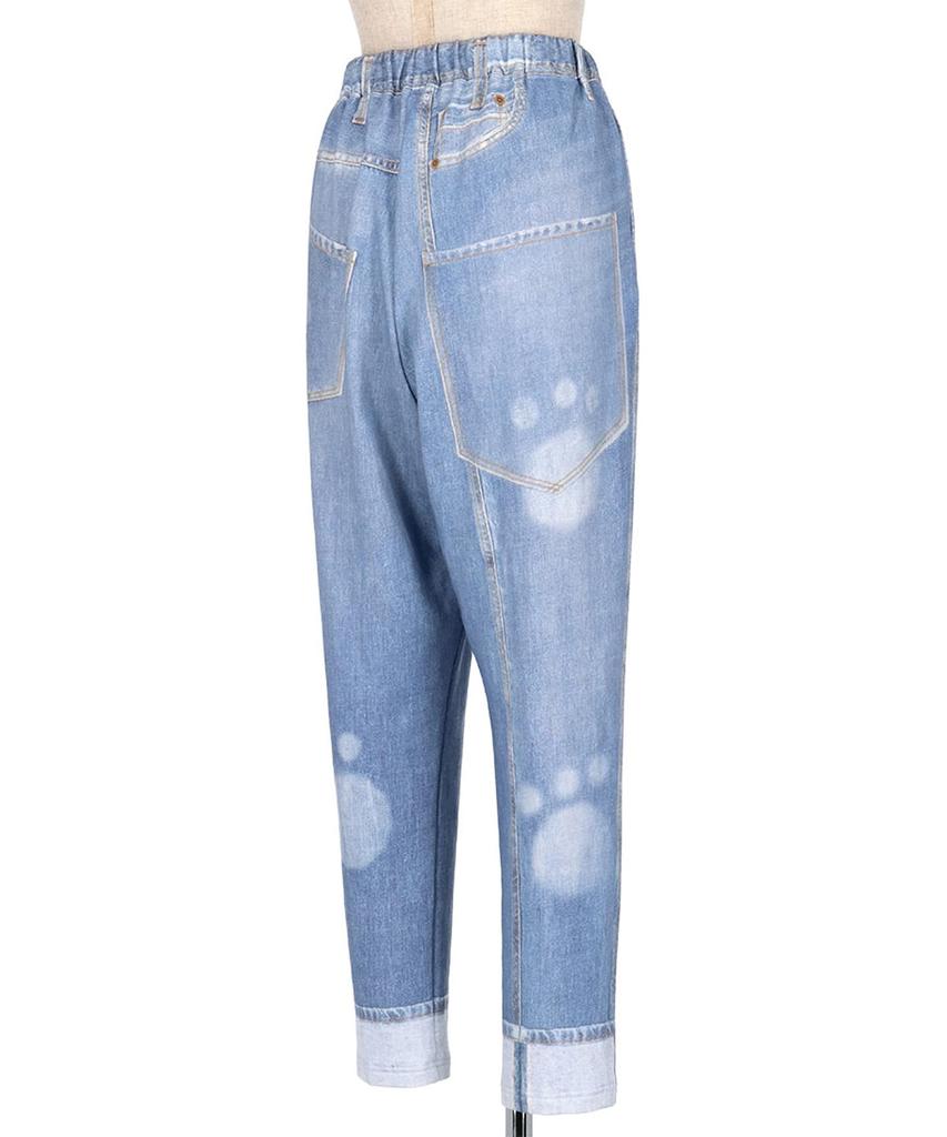 Wacoal RELAX SLEEP Relax Tsumori Chisato Sarouel Cotton Mini Fleece Tsumori Chisato SLEEP BU L & (Wacoal & Sleep) Pants, Loungewear, 100% (Main Body),