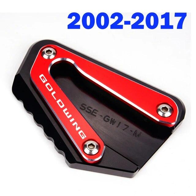 New Motorcycle CNC Foot Support Extension Plate Side Stand Enlarge for Honda Goldwing 1800 2018-2023 Gold Wing GL1800 2002-2017