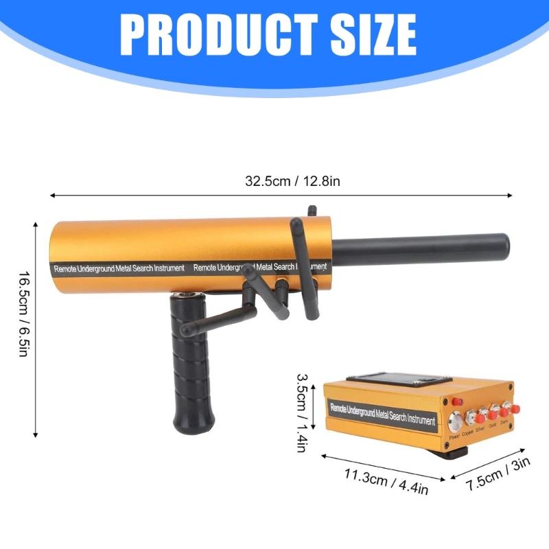 Advanced Metal Detectors 1500M Long Ranges  Waterproof Aluminum Detection System for Treasure Hunting 25M Deep Detection