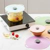 Silicone Lids For Bowl, Reusable Sealed Suction Lids Fits Cups, Plates, Pots, Pans, Food Storage Kitchen Gadgets 5 Size
