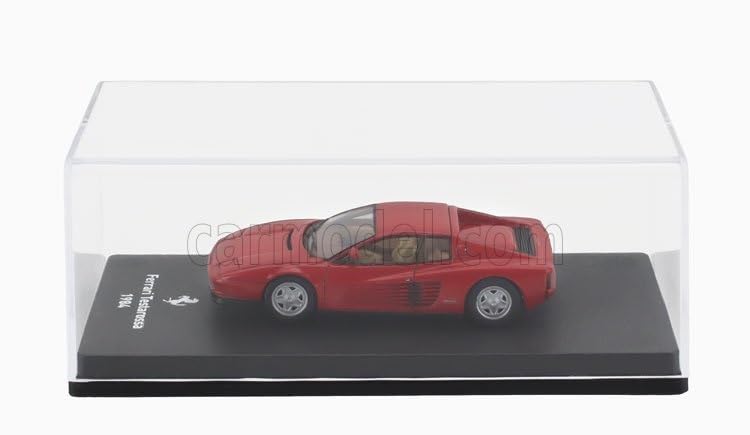 Ferrari Testarossa Miniature Car 1/64 FERRARI TESTAROSSA 1984 (Red)