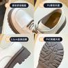 Platform small leather shoes autumn new casual British college style spring and autumn single shoes