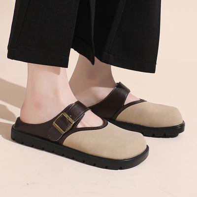 Women's Slippers Platform Flats Casual Comfortable Spring Summer Solid Color New Fashion Outdoor Slip-On Female Shoes