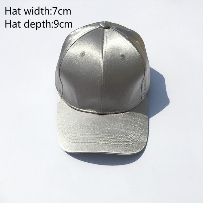 Baseball Cap Women Hat Summer Hats For Women Men Satin Sold Baseball Cap Snapback Casquette Gorras Casual Sport Fashion