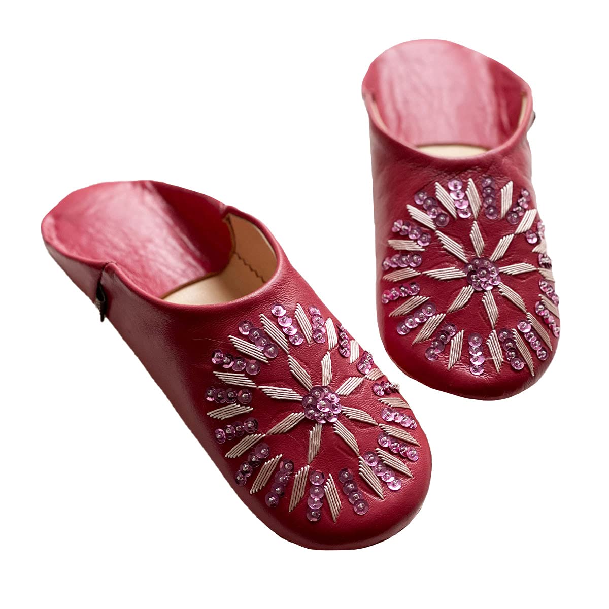 

Пайеточные сумки-бабуши Барокко Роза L [dear Morocco] // // (24,5 см)