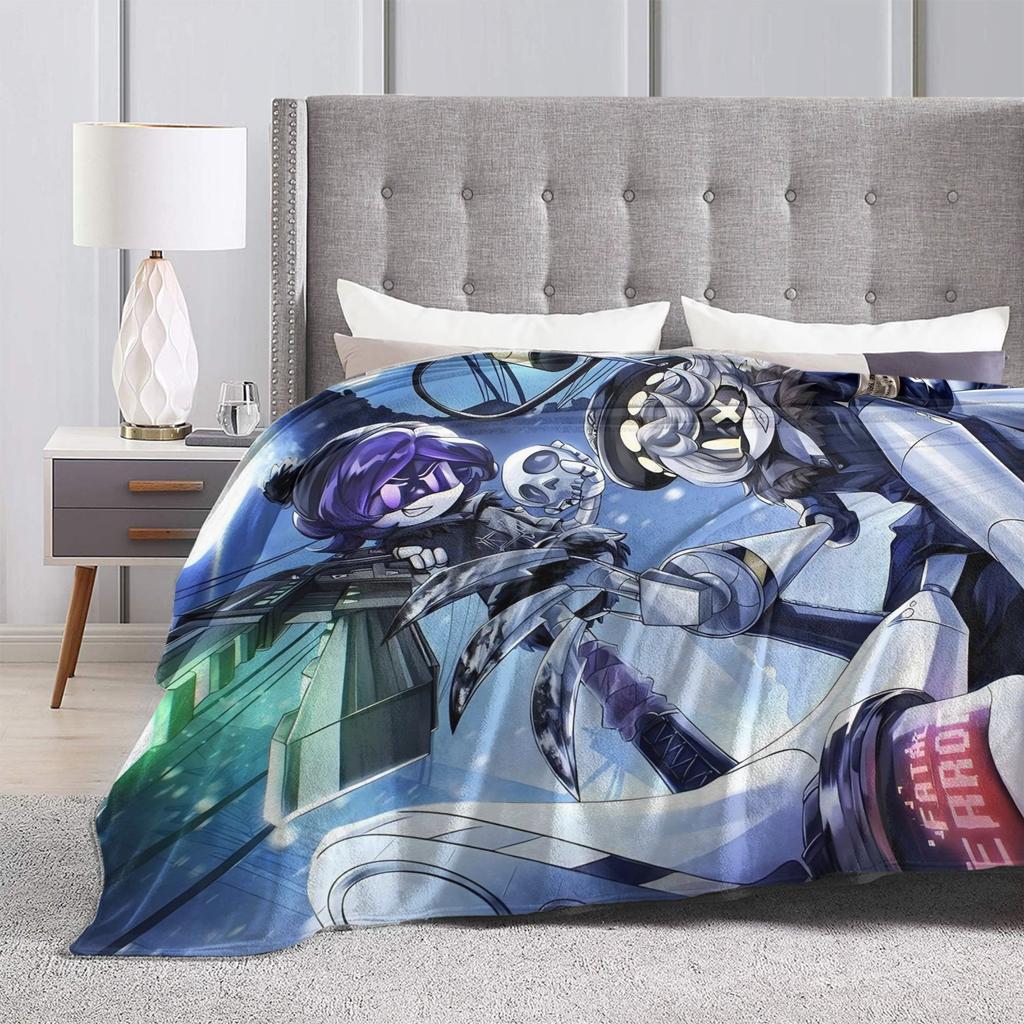 Murder Drones  Blanket Quality Super Soft  Bedding Throws Winter Children Home Decor Aesthetic Bedspread
