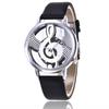 Korean Style Casual Ladies' Watch with Music Notes - Limited Edition