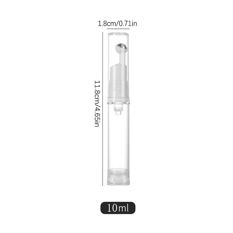 

5/10/12/15Ml Roller Ball Vacuum Bottle Liquid Essential Foundation Eye Cream Refillable Bottles Travel Portable Empty Dispenser 10ml