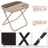 VECELO Conjunto dobrável de alumínio com ombro portátil ao ar livre compacto instruções japonesas 100KG Peso armazenamento integrado camping esportes fogos de artifício