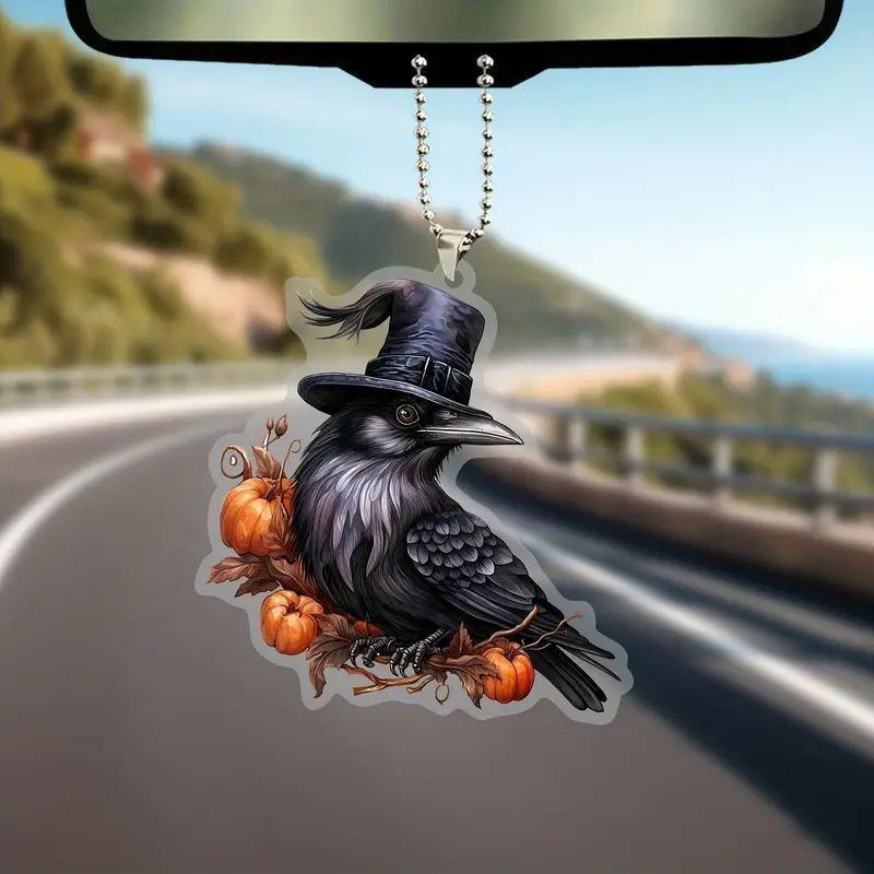 Cartoon Style Acrylic Car Accessories For Festive Halloween Home Decor