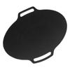Korean   BBQ Grill Pan Korean Round Griddle Non Stick 6 Layer Coating Round Griddle for Indoor Outdoor