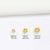 14K Gold-Plated Wheel Spacer Beads for DIY Jewelry – Bracelet & Necklace Accessory