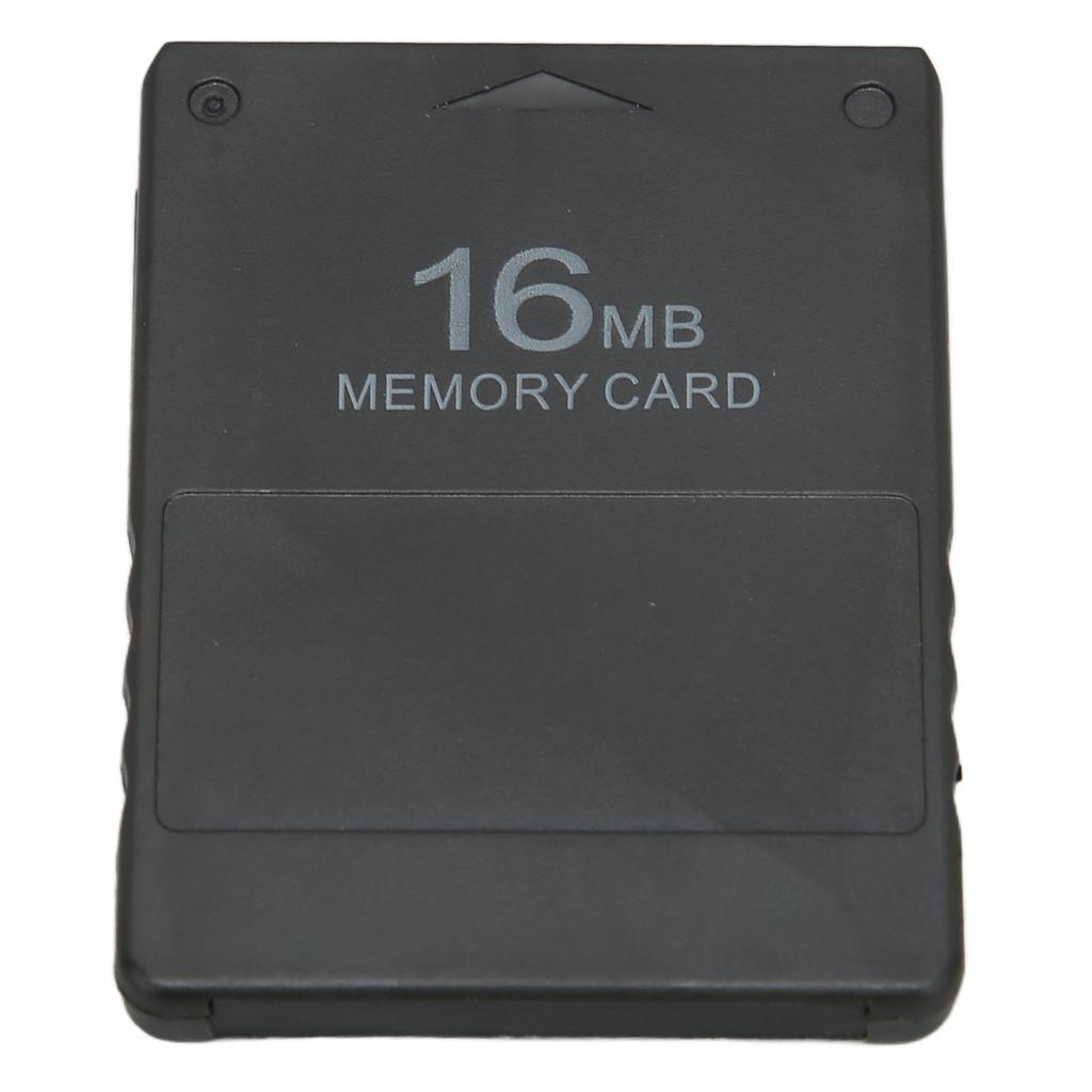 16MB Game Memory Card Plug and Play FMCB1.966 High Speed Game Memory Card for PS2Black