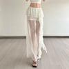 Women's Fashion Ruffled Lace Skirt - Versatile Two-Piece Style Cake Skirt