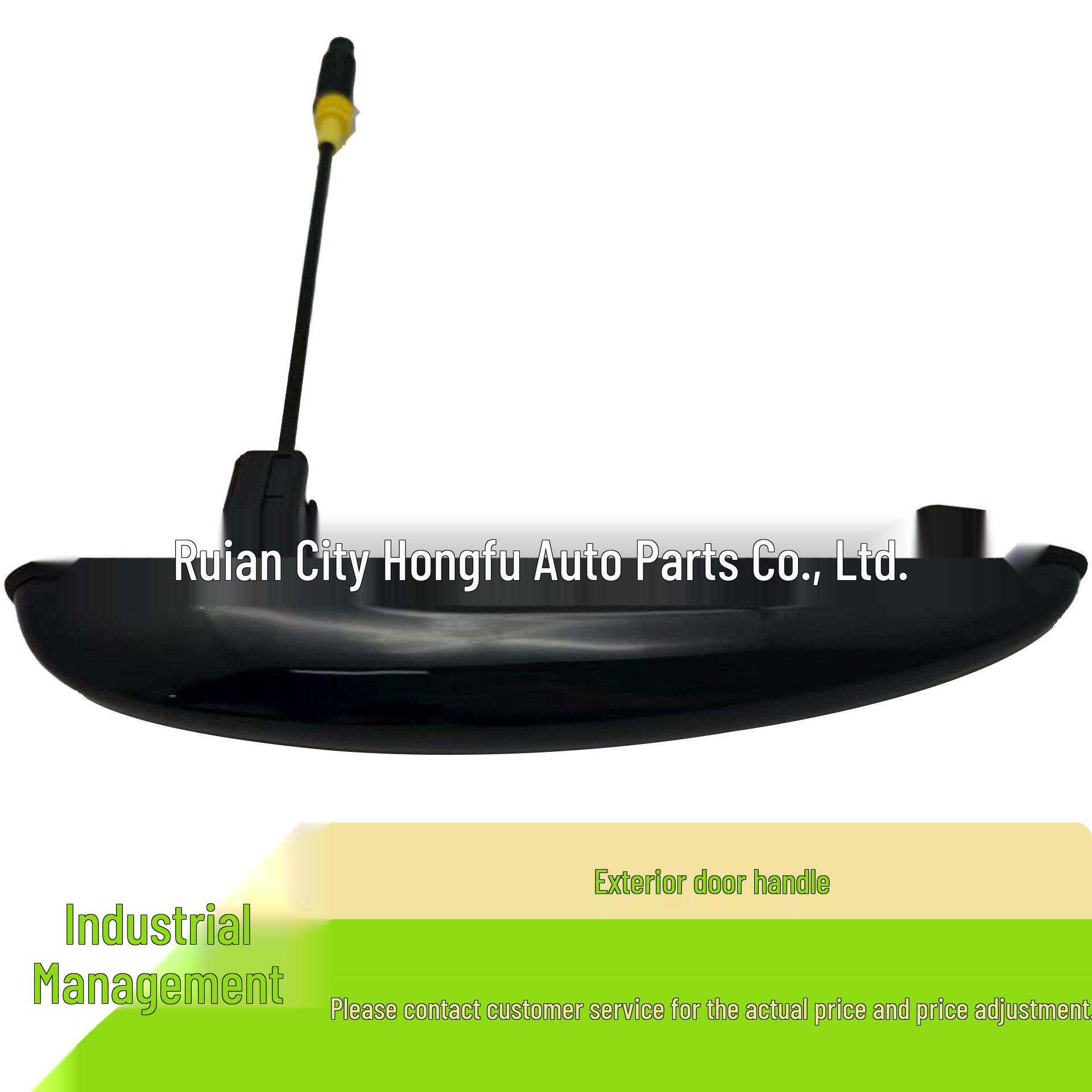 

BMW R60-61 Exterior Door Handle in Black & Carbon Fiber Texture (51219803704, 51219803705) Black