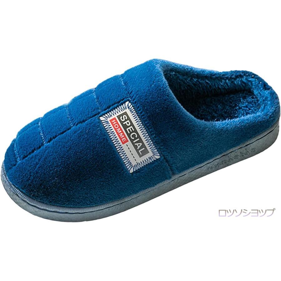 Slippers Indoor Men s Winter Fluffy Couple Winter Indoor Home Plus Velvet Warm Thick Non-slip Cotton Fluffy Linen