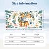 Elephant Theme Beach Towel Personalized Custom Name & Text Soft Quick Dry Beach Towel for Swimming Travel