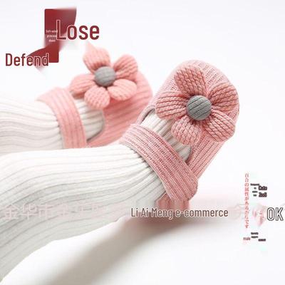 Baby Girl Soft Sole Prewalker Shoes for 0-12 Months - Spring & Autumn Anti-Drop Princess Shoes