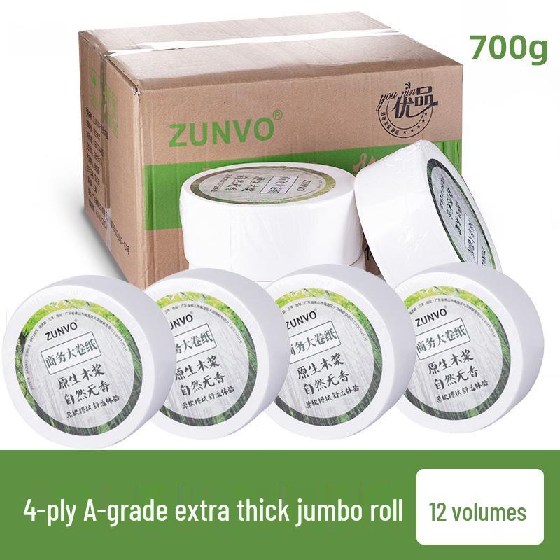 Wall-Mounted Waterproof Jumbo Toilet Paper Holder for Hotel Bathrooms