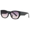 Korean Cat Eye Large Frame Sunglasses - Trendy, Slimming, High-End Outdoor Sun Protection