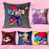 F-Vineri N-Noapte F-Funkin Anime Celebritate Articole de Merchandise Versatil Imprimat Față de Pernă Canapea Mașină Birou Cameră Decorare Protector