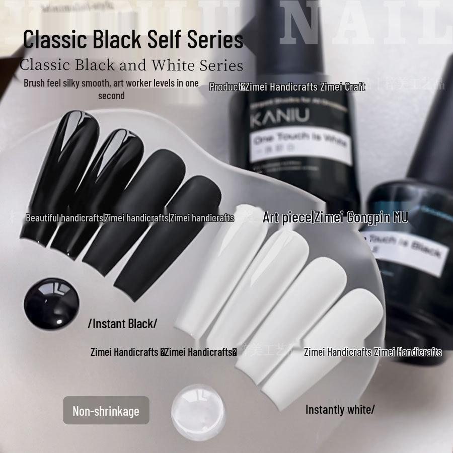 

Solid Color Self-Leveling Gel Nail Polish - High Saturation, Non-Shrink Formula