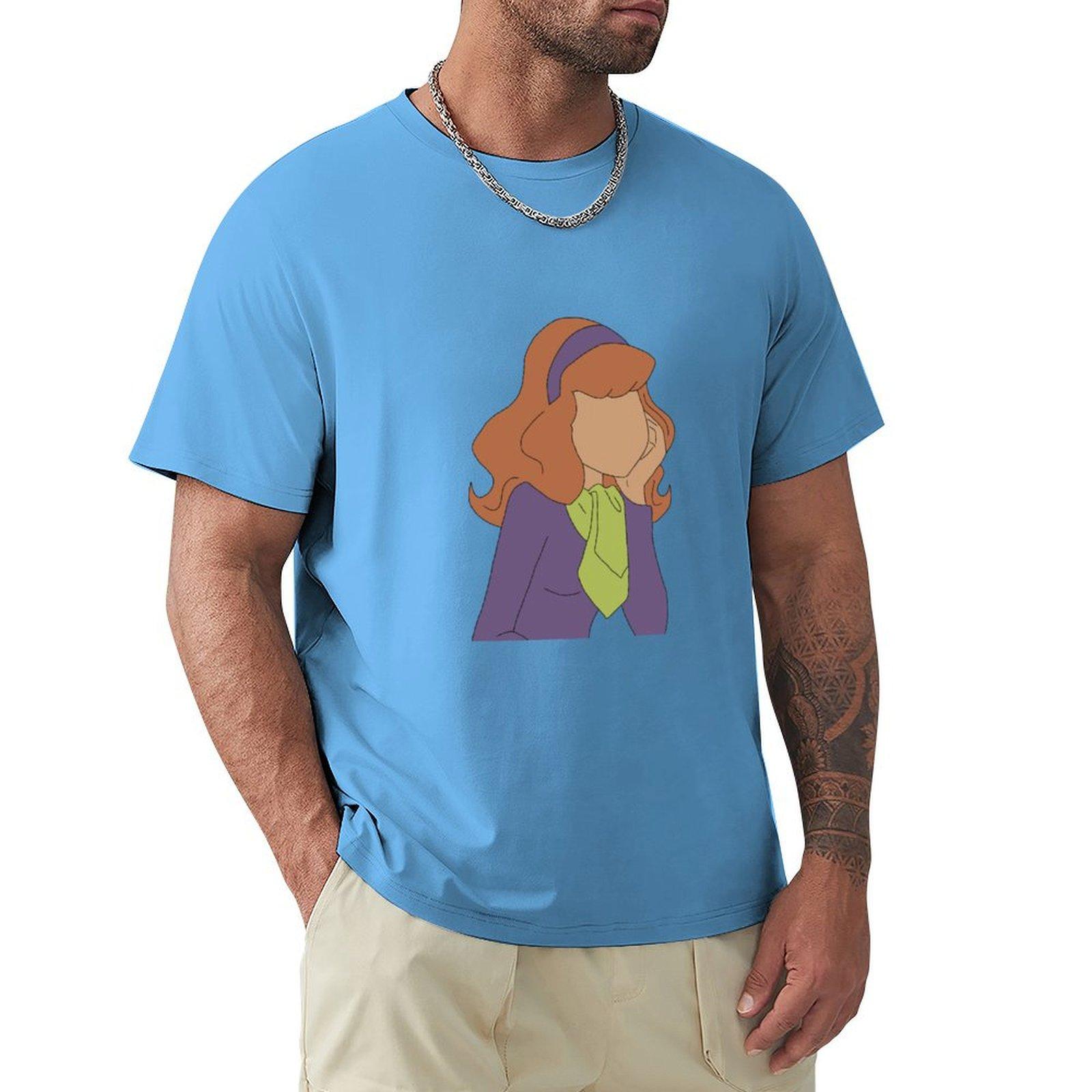 Ginger girl T-Shirt quick drying boys whites oversized t shirt summer top mens designer clothes S
