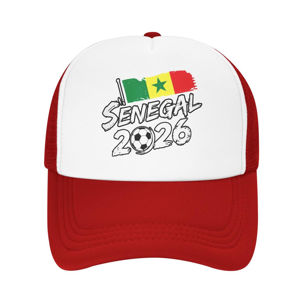 Summer Sun Hats Senegalese Flag Senegal Soccer Baseball Cap Hip Hop Hats Summer UnisexTeens Outdoor Sport Snapback Cap