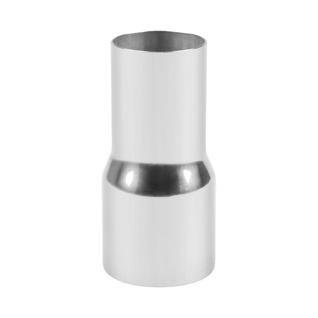 Universal Stainless Steel Straight Adapter Reducer Car Motorcycle Exhaust Pipeline Welded Pipe 57MM-76MM/63MM-76MM