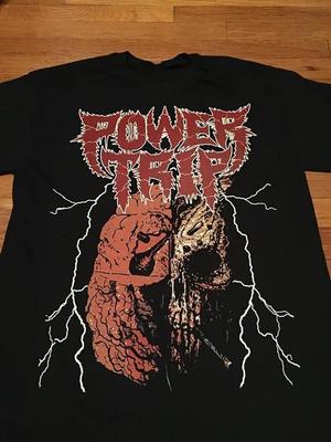 Vtg POWER TRIP Band Full Size S-5XL 1side T Shirt Short Sleeve CM123 Unisex T-Shirt