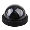 2 Pcs Dummy Security Camera Red LED Light Flashes Fake Dome Camera for Home Businesses Indoor