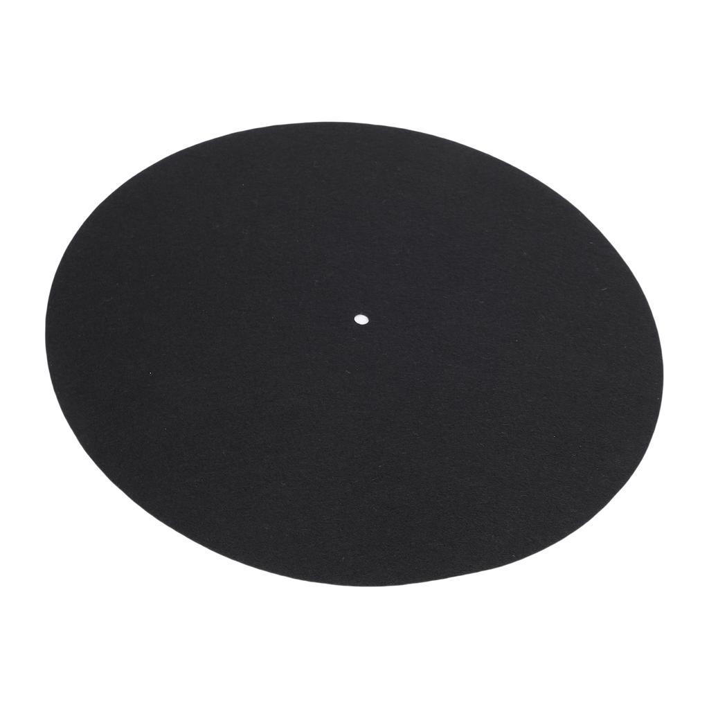 12 Inch Turntable Slipmat Fit for   Phonograph Player Anti Vibration Record Platter Mat Felt Turntable Pad Anti Static