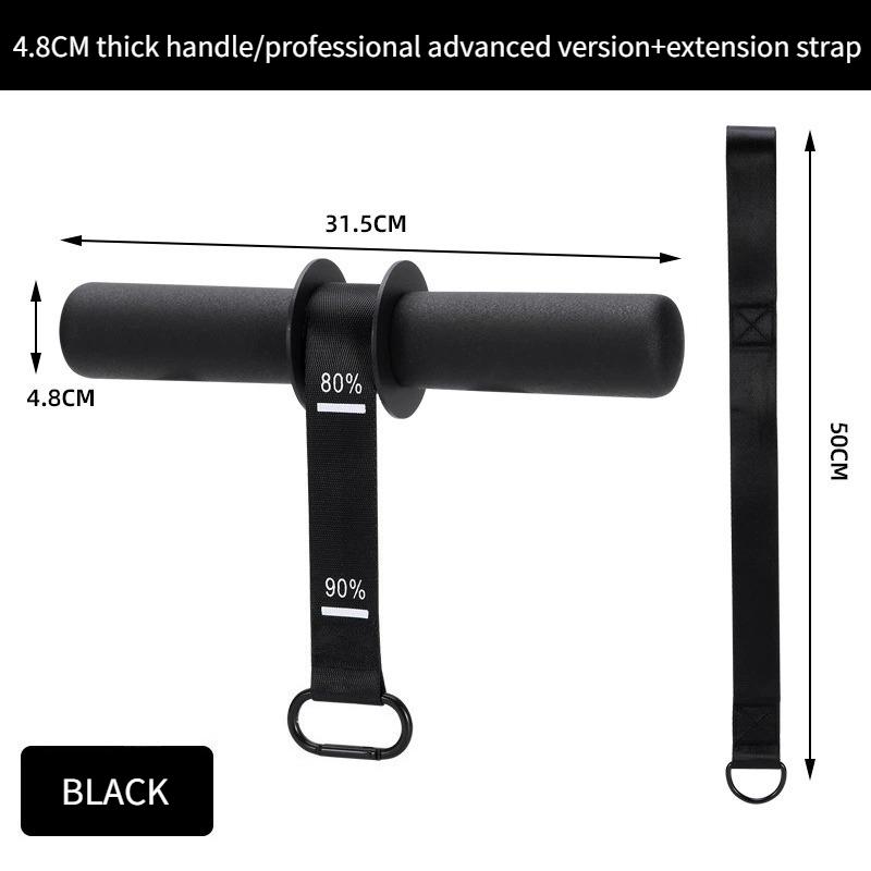 Forearm Strength Trainer Wrist Roller with Thickened Non-Slip Handle Adjustable Belt Home Workout Fitness Equipment Durable